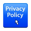 Privacy policy button Royalty Free Stock Photo