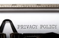 Privacy policy