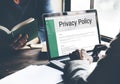 Privacy Policy Information Principle Strategy Rules Concept Royalty Free Stock Photo