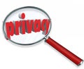 Privacy Word Magnifying Glass Private Sensitive Information Protection