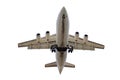 Privat jet plane isolated on a white background Royalty Free Stock Photo