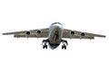 Privat jet plane isolated on a white background Royalty Free Stock Photo