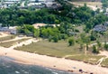 Private beaches on lake michigan