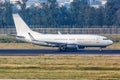 Private Boeing 737-700 BBJ airplane Beijing Capital airport