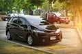 Private car, Honda Jazz or Honda fit Photo Royalty Free Stock Photo