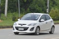 Private car Mazda 2 white