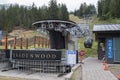The private gondola lift for the residents of the exclusive Kadenwood estates