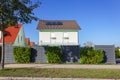 private home with solar panel