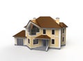 Private house project Royalty Free Stock Photo