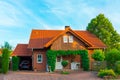 Private house in the suburbs Royalty Free Stock Photo