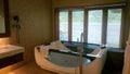 A private jacuzzi room for guest facilities.