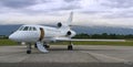 Private Jet ready to Board Royalty Free Stock Photo