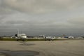 Private jets on the tarmac at Fort Lauderdale-Hollywood International Airport in Florida