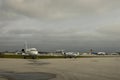 Private jets on the tarmac at Fort Lauderdale-Hollywood International Airport in Florida Royalty Free Stock Photo