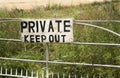 Private, Keep Out