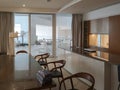 Private luxurious hotel apartment on a high floor in a tower - modern design - Dubai luxury