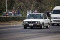 Private Old BMW Car 3 series Royalty Free Stock Photo