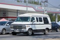Private old van. chevrolet gulf stream. Royalty Free Stock Photo