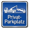 Private parking place