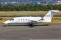 Private Piaggio P-180 Avanti II airplane Dortmund Airport in Germany