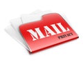 Private post correspondence - privacy mail concept.