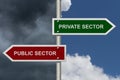 Private Sector versus Public Sector