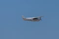 Cessna R182 Skylane RG in flight Royalty Free Stock Photo