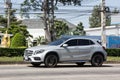 Private suv car, Benz GLA200. Photo at road no.1001 about 8 km from downtown Chiangmai,