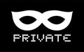 Private symbol Royalty Free Stock Photo