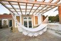 Private terrace with hammock