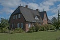 Private thatched-roof house Royalty Free Stock Photo