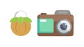 Private Tropical Vacation Photo Lock Icon, vector design Generative AI Royalty Free Stock Photo