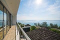 Private villa sea view luxury home Royalty Free Stock Photo