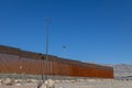 Private wall installed by an American businessman on the border