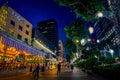 Christmas lighting and decoration at Wheelock Place along Orchard Road, Singapore.