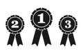 Prize Ribbons Vector Set Royalty Free Stock Photo