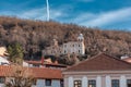 The Church of the Holy Saviour is a Serbian Orthodox church located in Prizren, Kosovo Royalty Free Stock Photo