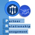 PRM - Partner Relationship Management Royalty Free Stock Photo