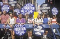 Pro-choice rally Royalty Free Stock Photo