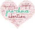 Pro-Choice Word Cloud