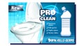 Pro Clean Creative Promo Advertising Banner Vector