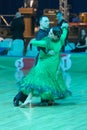 Pro-Am Dance Couple Performs Pro-Am Super Cup International European Standard Program