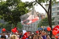 Pro Erdogan demonstration in Munich, Germany Royalty Free Stock Photo