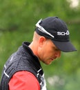 Pro golfer Henrik Stenson Royalty Free Stock Photo