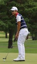 Pro Golfer Young-han Song on the putting Green