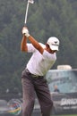 Pro golfer Yuta Ikeda Royalty Free Stock Photo