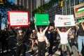 Pro-Palestine, anti-Israel protest in New York during Gaza war