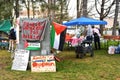 Pro-Palestinian encampment erected on OttawaU grounds