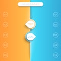 Pro`s and Con`s List Template With Arrow Points