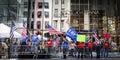 Pro Trump demonstration at 5th Avenue in Manhattan, New York, USA